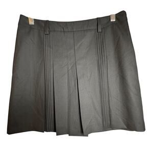 The Limited Black Pleated Mini Skirt 90s Y2K Academia Preppy Gothic Women Sz 4